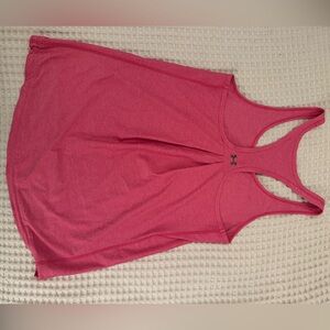 Pink Under Armour tank top